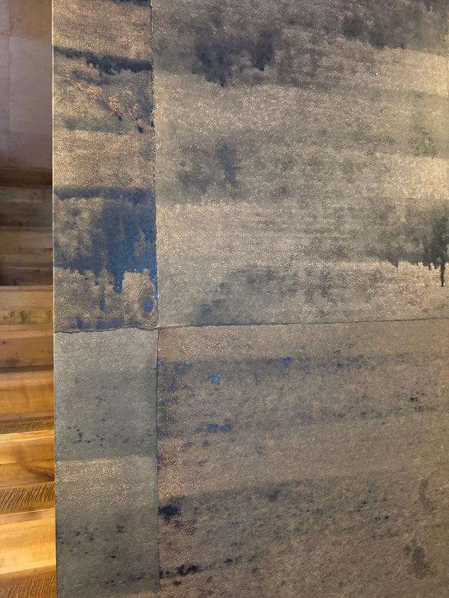 Urushi-Coated Japanese Wallpaper