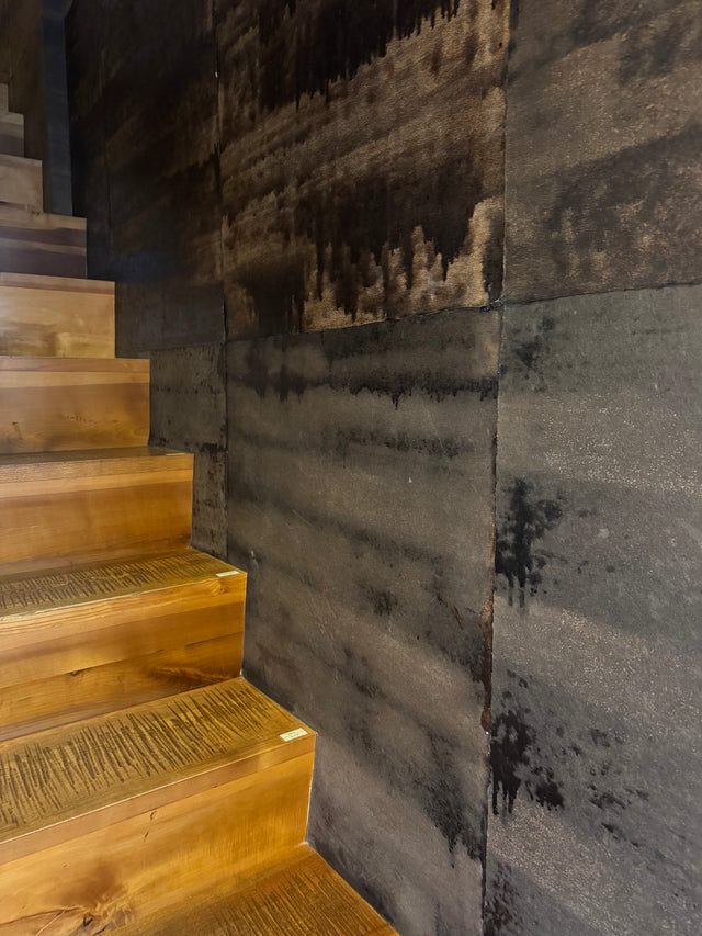 Urushi-Coated Japanese Wallpaper