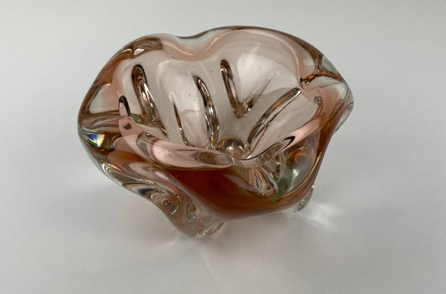 Murano Vintage Glass Ashtray