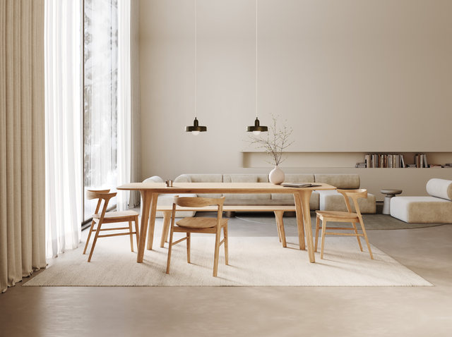 How do you choose the right size dining table to suit your space?