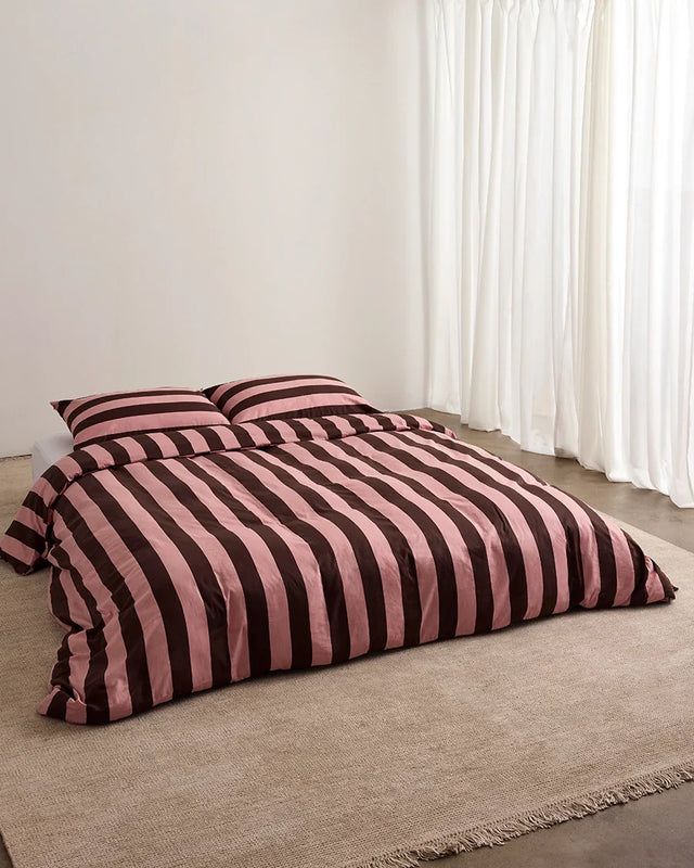 Quilt Cover - Wrapped in Stripes