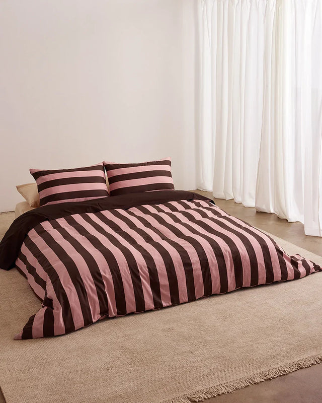 Quilt Cover - Wrapped in Stripes
