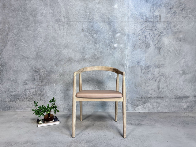 Frankie Dining Chair - Leather Seat