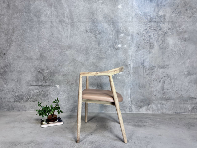 Frankie Dining Chair - Leather Seat