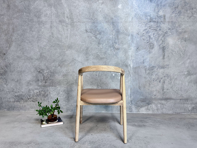 Frankie Dining Chair - Leather Seat