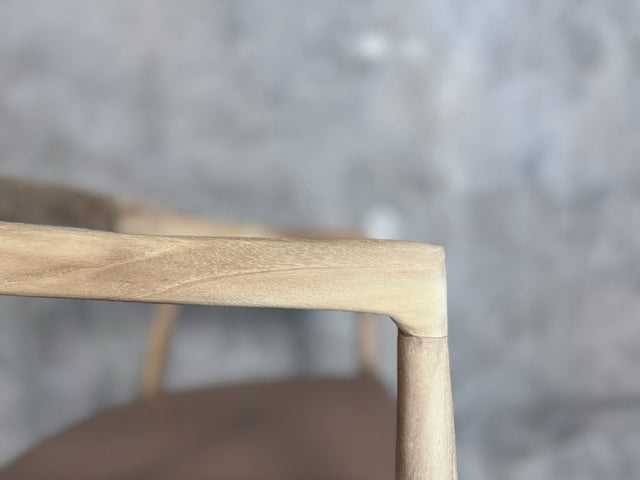 Frankie Dining Chair - Leather Seat