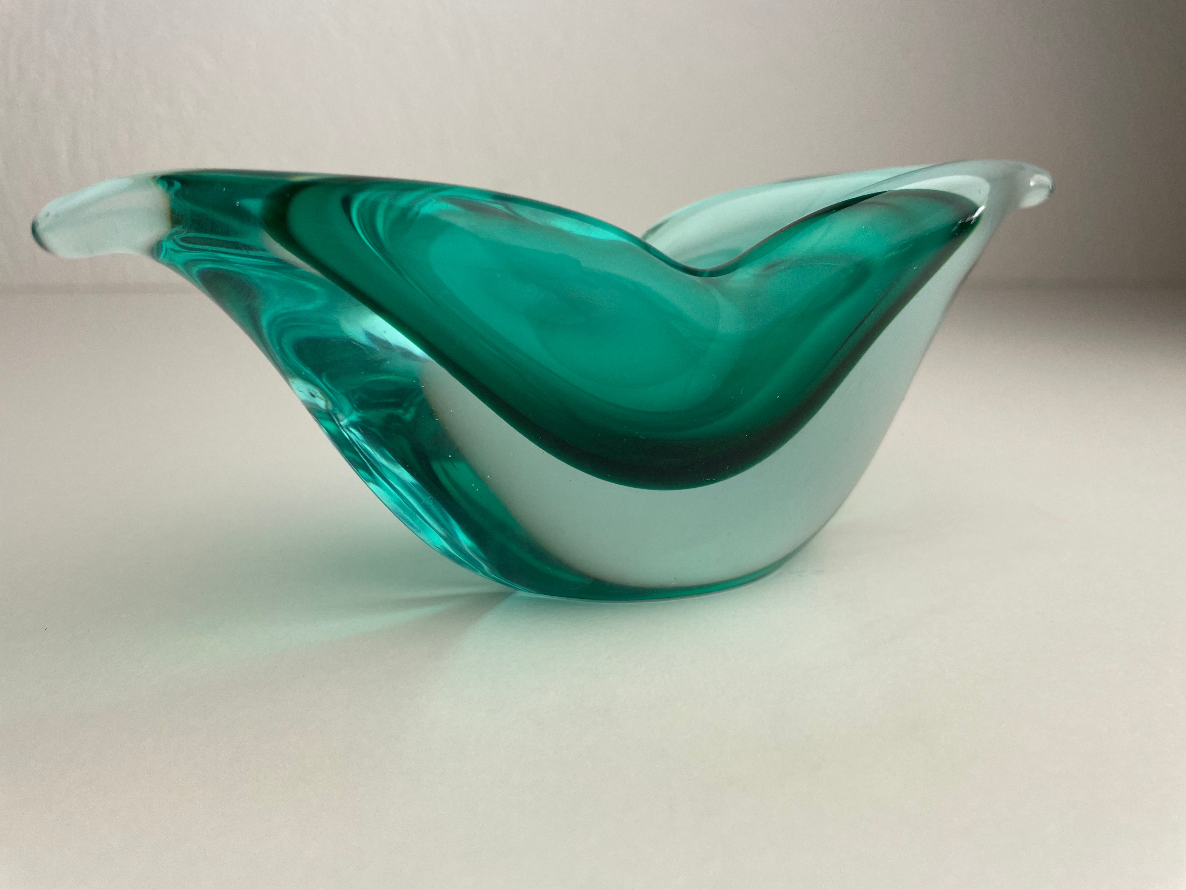 Beautiful shops Murano art glass bowl