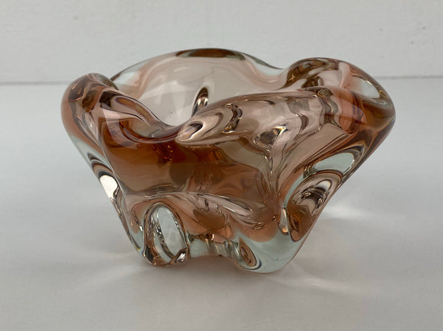 Murano Vintage Glass Ashtray