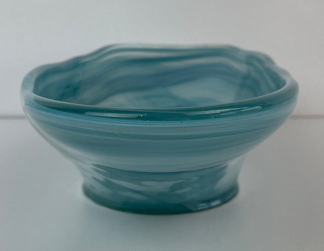 Murano Glass Sommerso Decorative Bowl